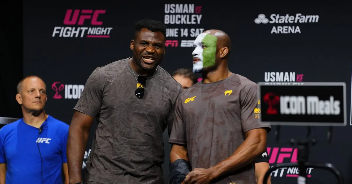 Saksikan Francis Ngannou Memimpin Kamaru Usman Menuju Tatapan Muka UFC Atlanta yang Membara dengan Joaquin Buckley