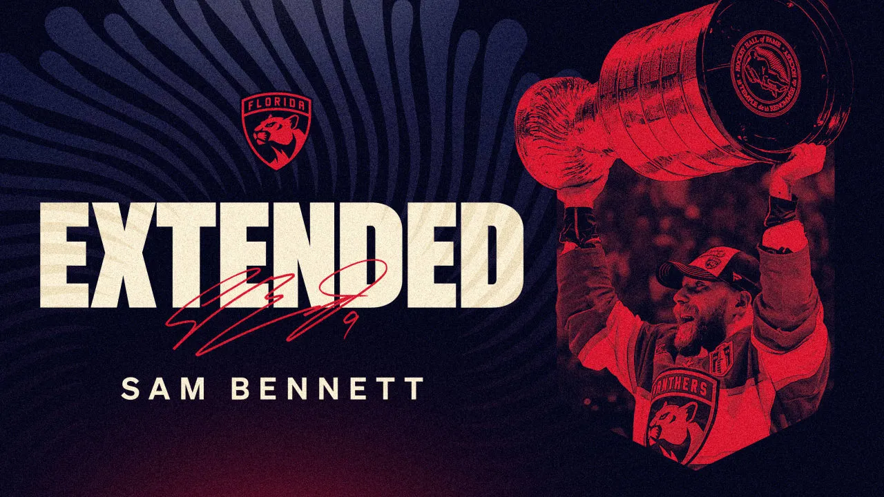Florida Panthers Setuju Kontrak Delapan Tahun dengan Sam Bennett